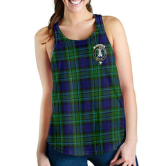 MacCallum Tartan Crest Women Racerback Tank