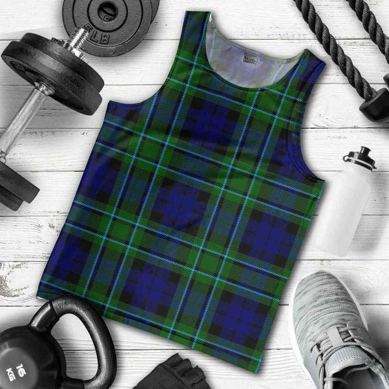 MacCallum Modern Tartan Plaid Men Tank Top