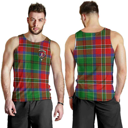 MacCulloch (McCulloch) Tartan Crest Men Tank Top