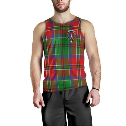 MacCulloch (McCulloch) Tartan Crest Men Tank Top