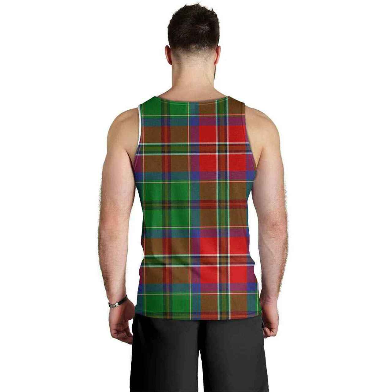 MacCulloch (McCulloch) Tartan Crest Men Tank Top