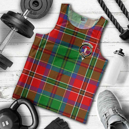 MacCulloch (McCulloch) Tartan Crest Men Tank Top