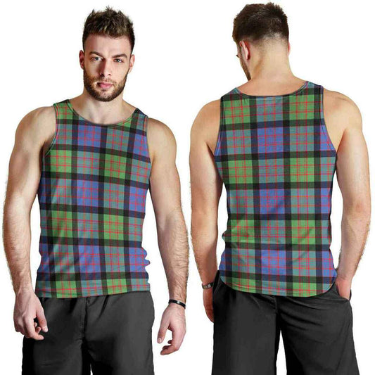 MacDonald Ancient Tartan Plaid Men Tank Top