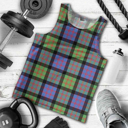 MacDonald Ancient Tartan Plaid Men Tank Top