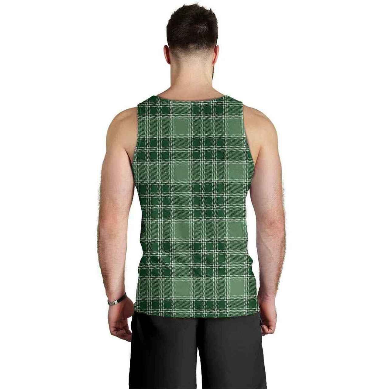 MacDonald Lord of the Isles Hunting Tartan Plaid Men Tank Top