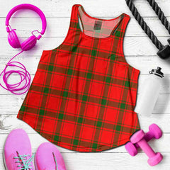 MacDonald of Sleat Tartan Plaid Women Racerback Tank