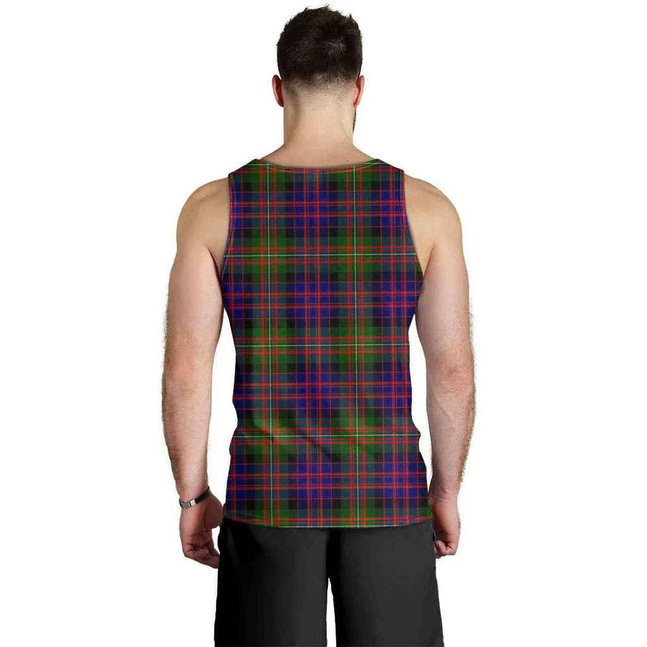 MacDonnell of Glengarry Modern Tartan Plaid Men Tank Top