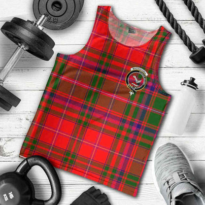 MacDougall Tartan Crest Men Tank Top