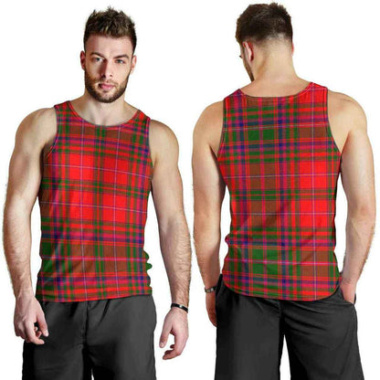 MacDougall Modern Tartan Plaid Men Tank Top