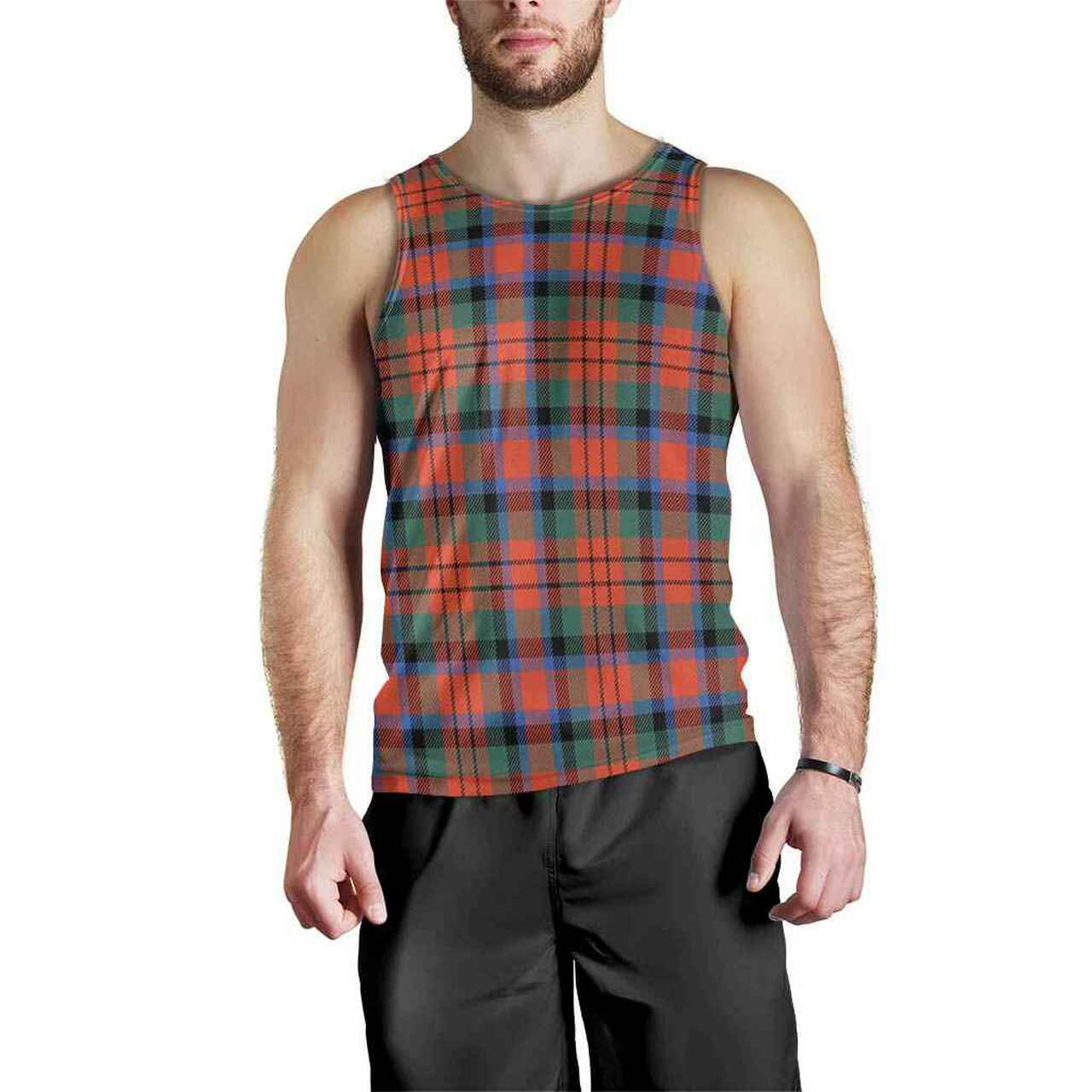 MacDuff Ancient Tartan Plaid Men Tank Top