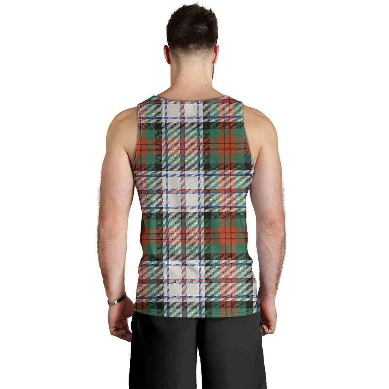 MacDuff Dress Ancient Tartan Plaid Men Tank Top