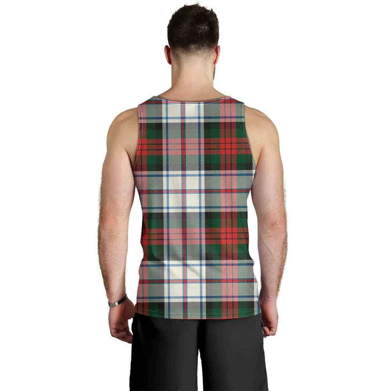 MacDuff Dress Modern Tartan Plaid Men Tank Top