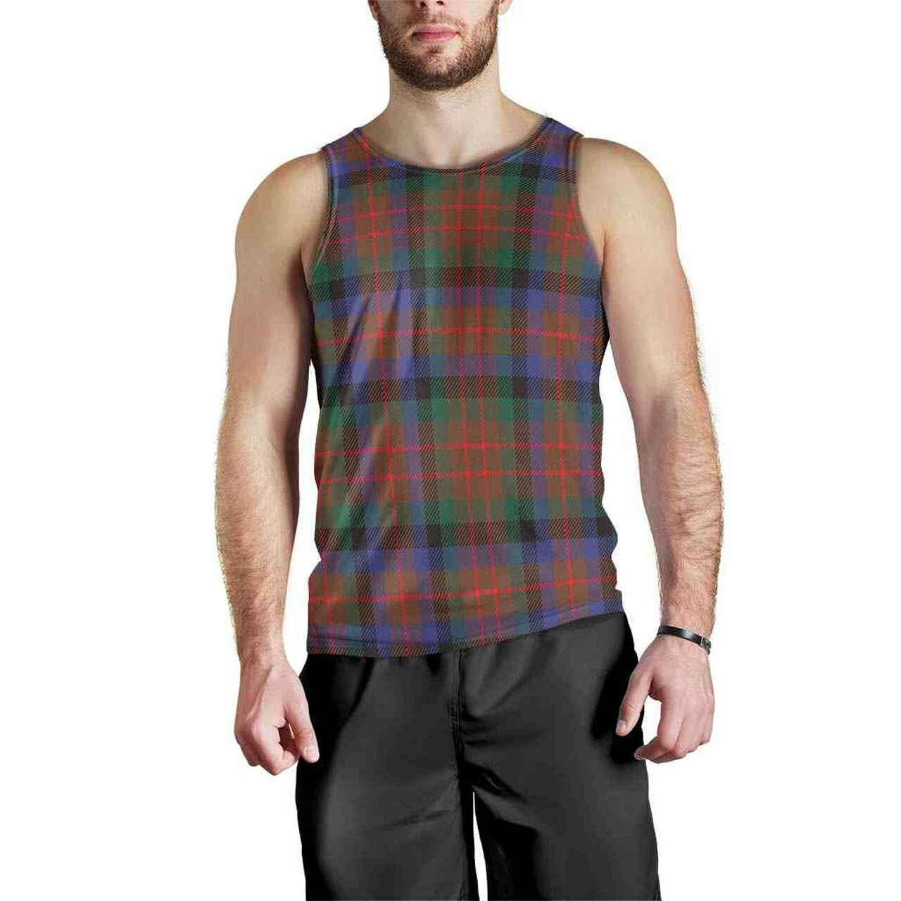 MacDuff Hunting Modern Tartan Plaid Men Tank Top