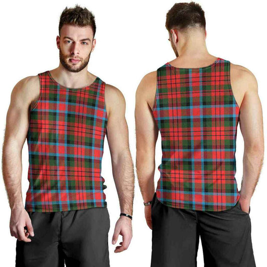 MacDuff Modern Tartan Plaid Men Tank Top