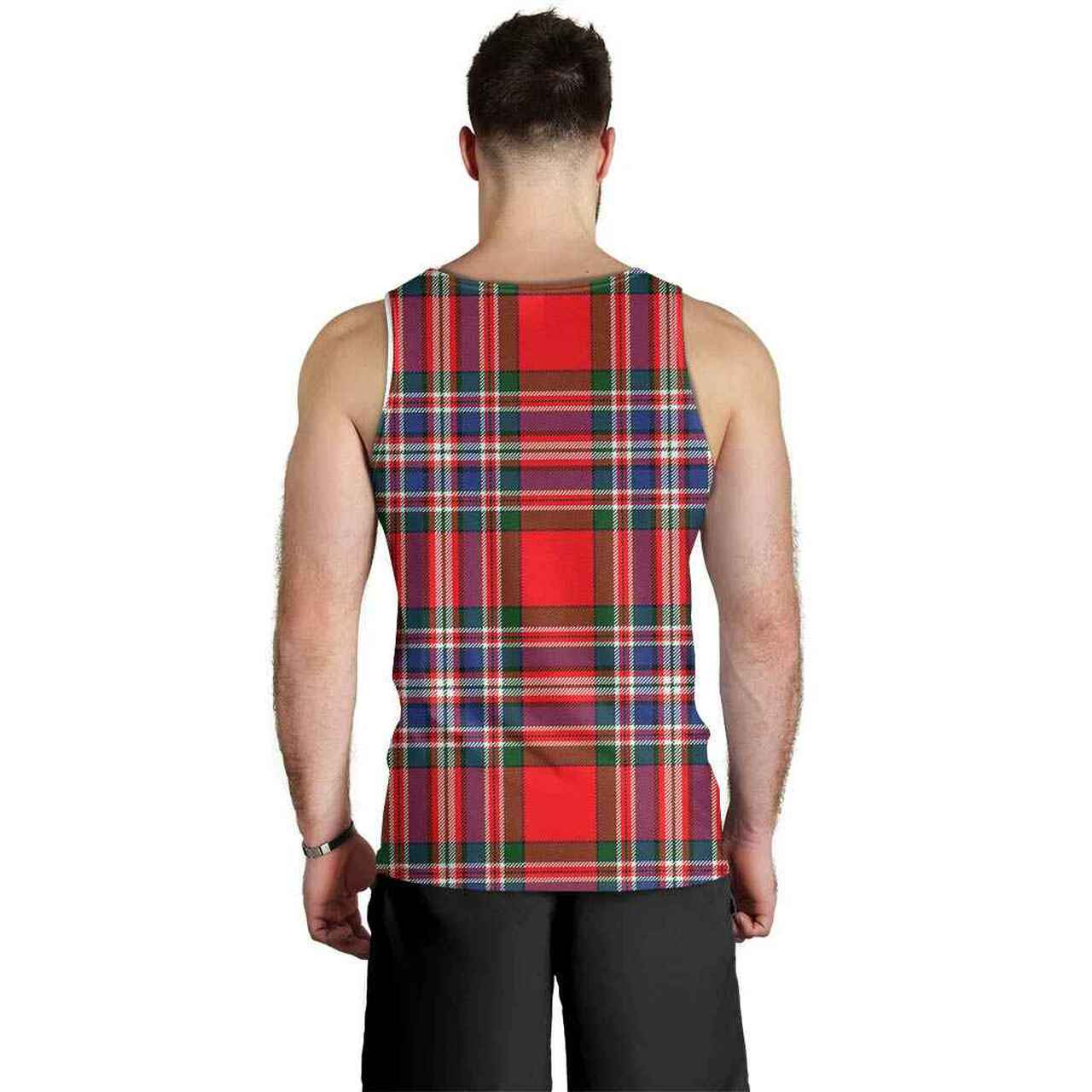 MacFarlane Tartan Crest Men Tank Top