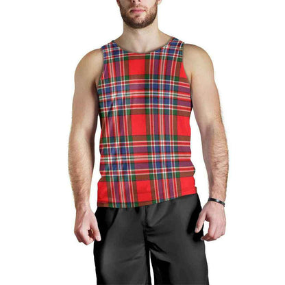 MacFarlane Modern Tartan Plaid Men Tank Top