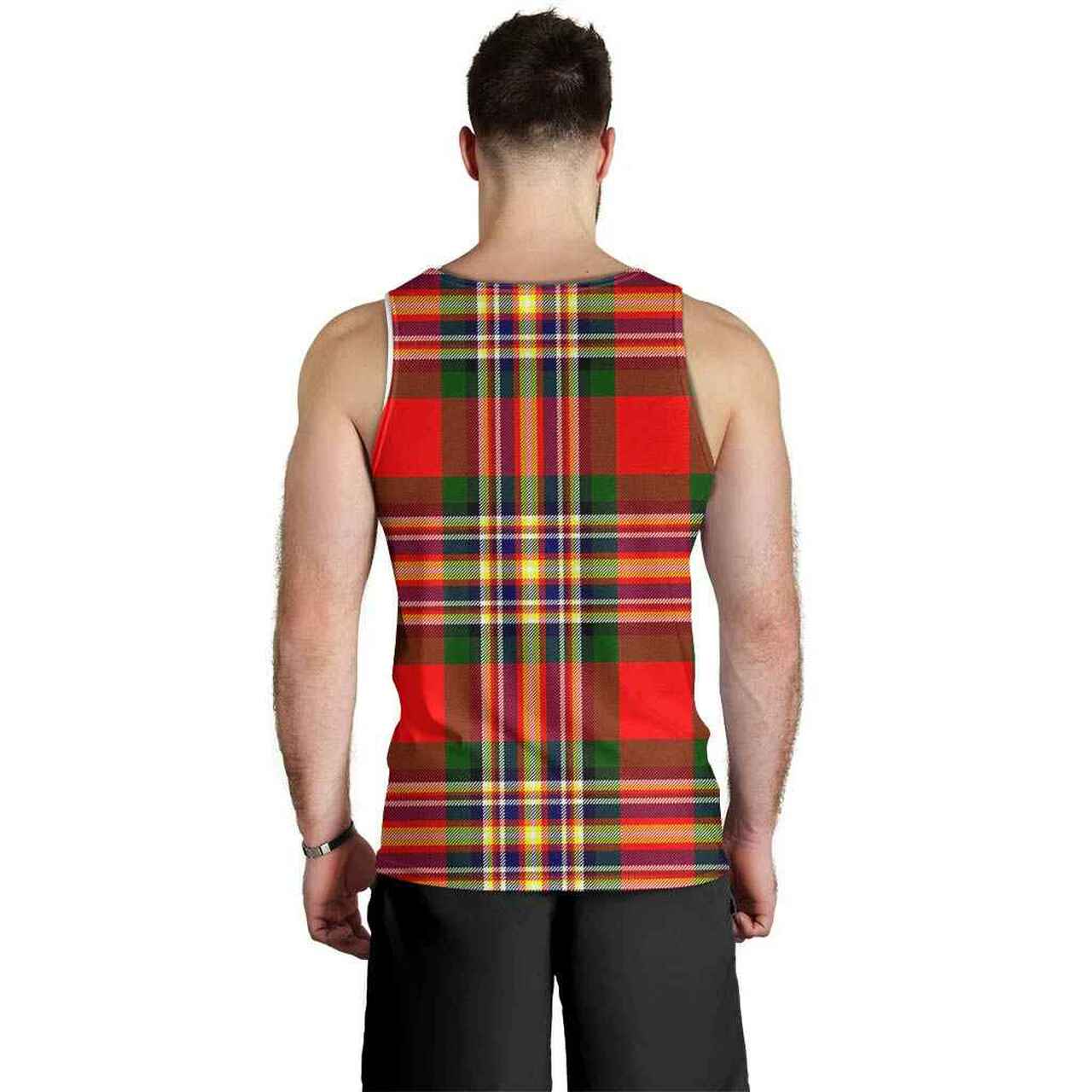 MacGill (Makgill) Tartan Crest Men Tank Top