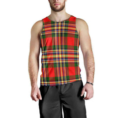 MacGill Modern Tartan Plaid Men Tank Top