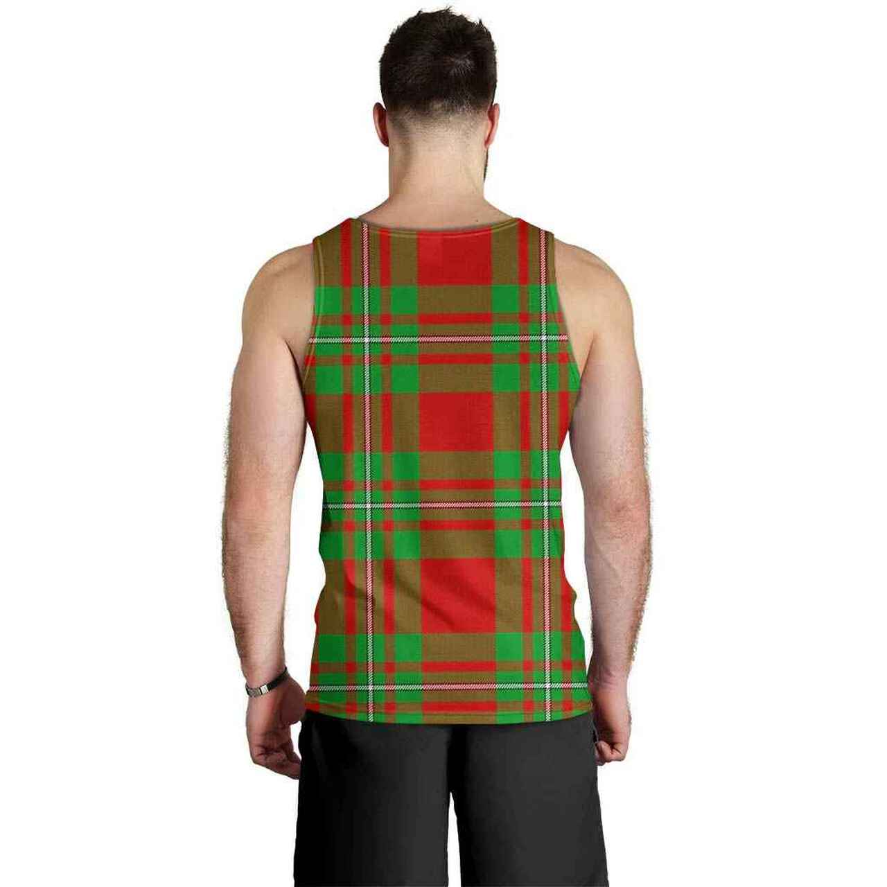 MacGregor Modern Tartan Plaid Men Tank Top