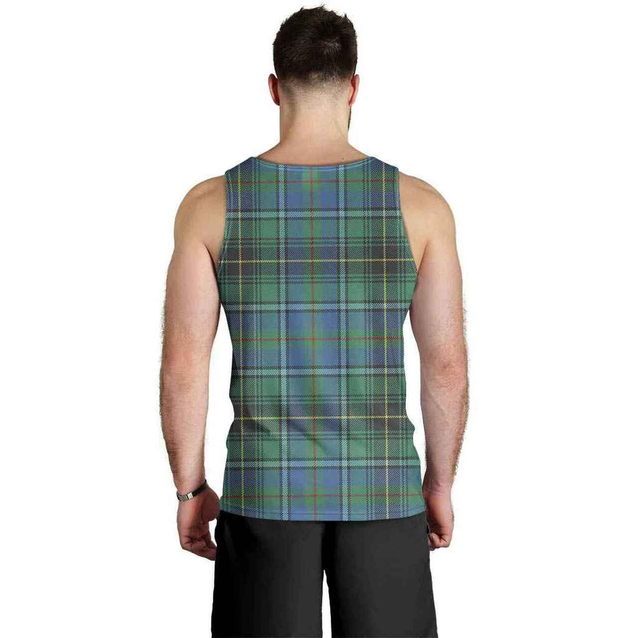 MacInnes Ancient Tartan Plaid Men Tank Top