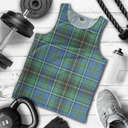 MacInnes Ancient Tartan Plaid Men Tank Top