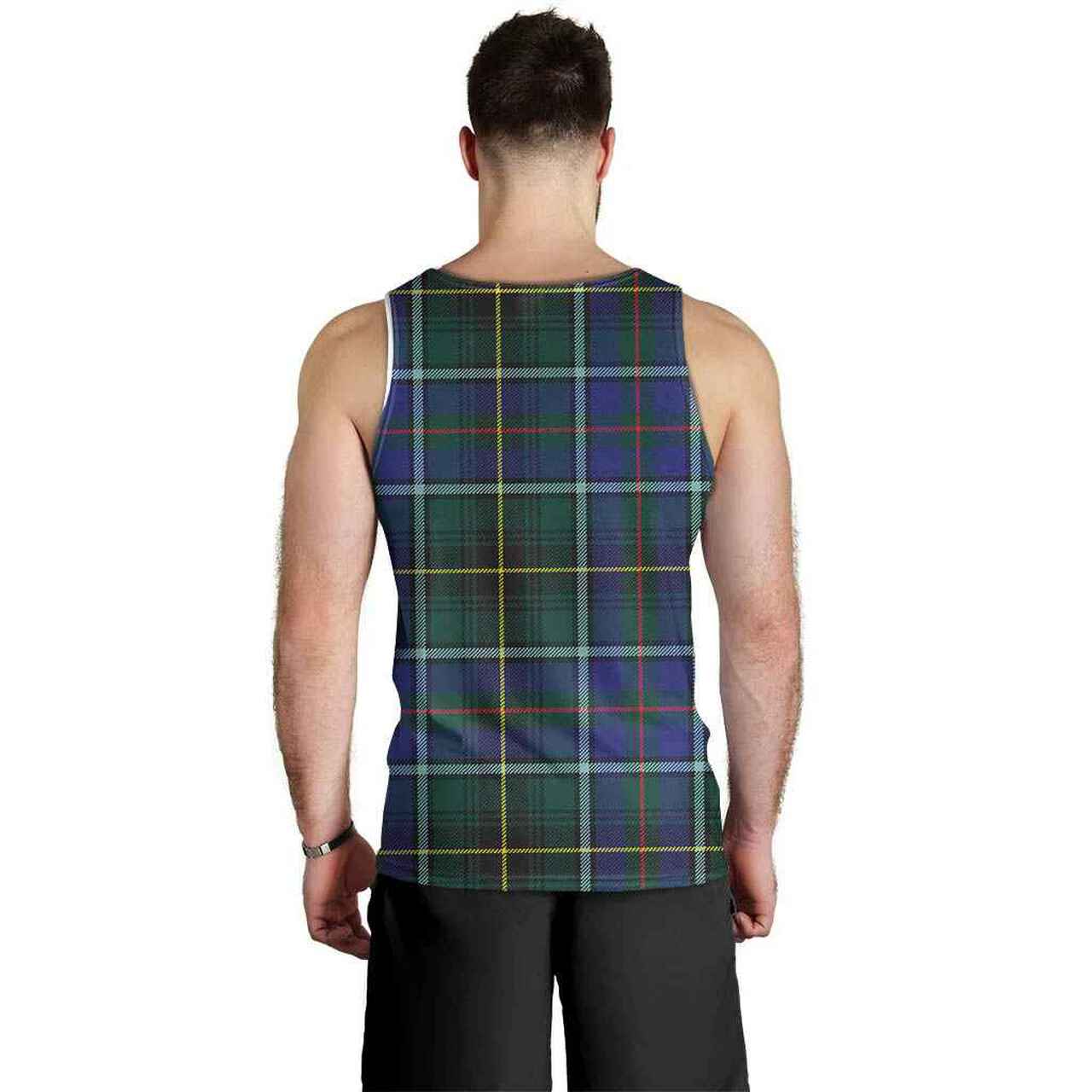 MacInnes Tartan Crest Men Tank Top