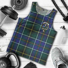 MacInnes Tartan Crest Men Tank Top