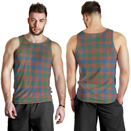 MacIntyre Ancient Tartan Plaid Men Tank Top