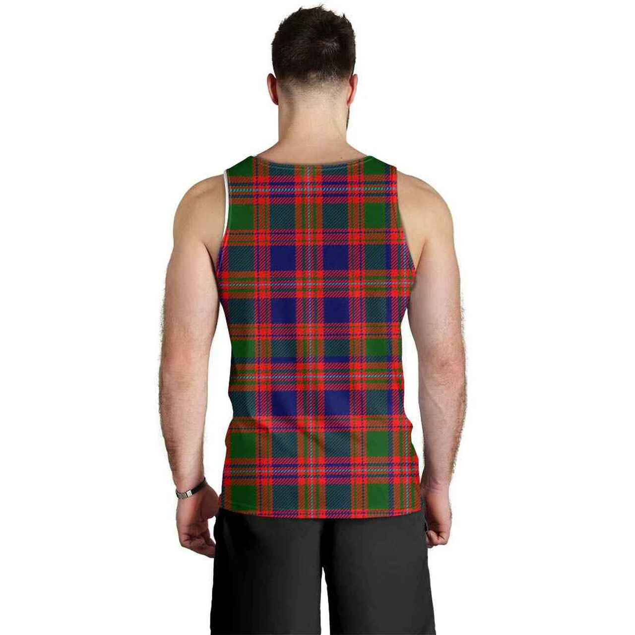 MacIntyre Tartan Crest Men Tank Top