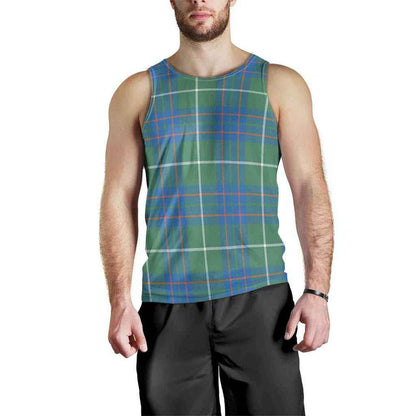 MacIntyre Hunting Ancient Tartan Plaid Men Tank Top