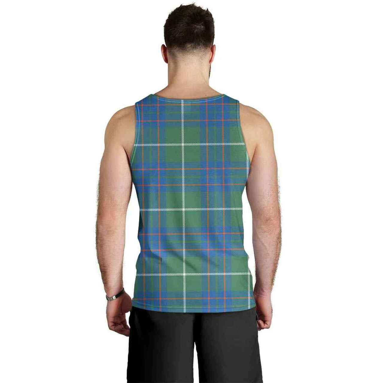 MacIntyre Hunting Ancient Tartan Plaid Men Tank Top