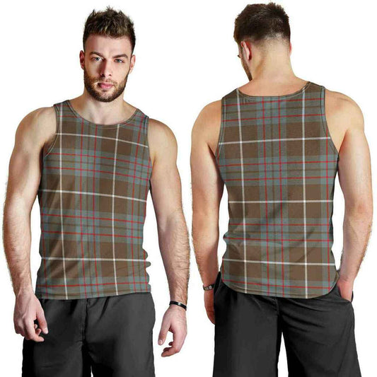 MacIntyre Hunting Weathered Tartan Plaid Men Tank Top