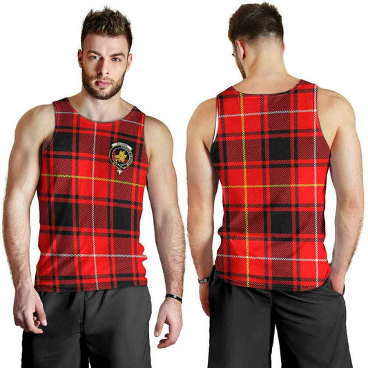 MacIver Tartan Crest Men Tank Top