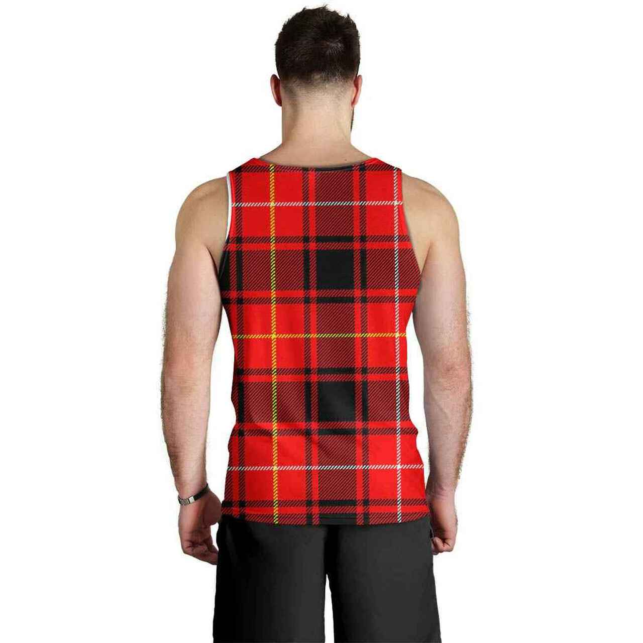 MacIver Tartan Crest Men Tank Top