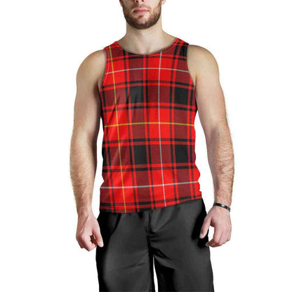 MacIver Modern Tartan Plaid Men Tank Top