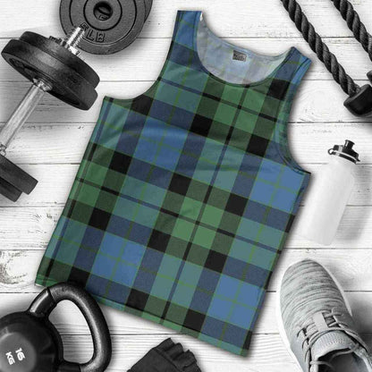 MacKay Ancient Tartan Plaid Men Tank Top