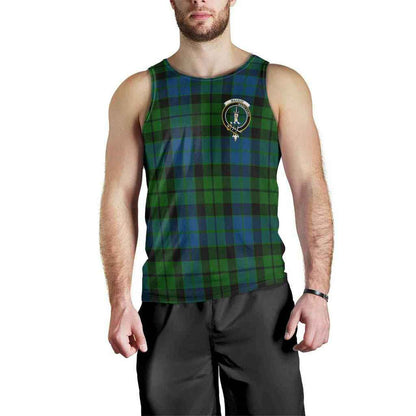 MacKay Tartan Crest Men Tank Top