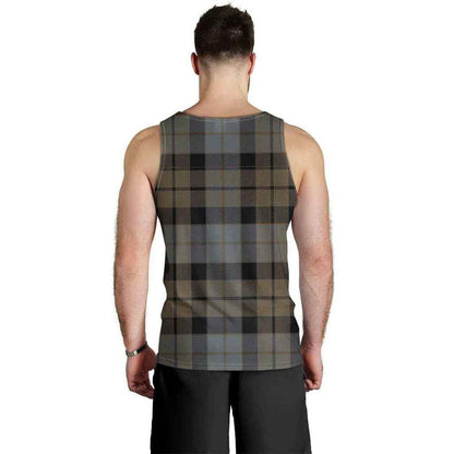 MacKay Weathered Tartan Plaid Men Tank Top