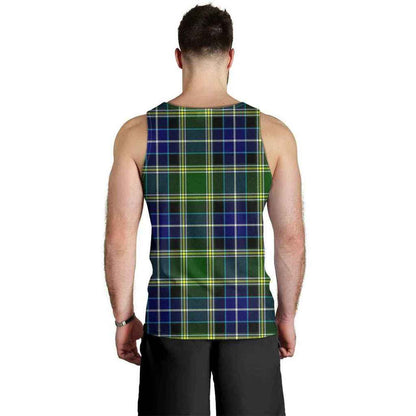 MacKellar Tartan Plaid Men Tank Top