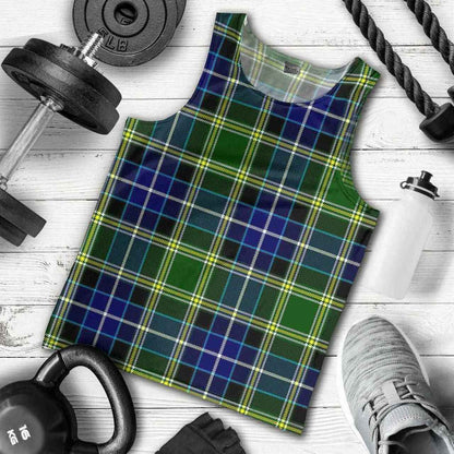 MacKellar Tartan Plaid Men Tank Top