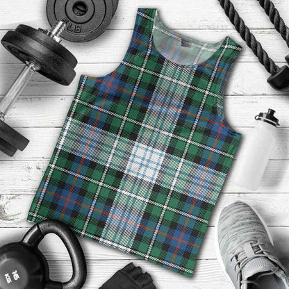 MacKenzie Dress Ancient Tartan Plaid Men Tank Top