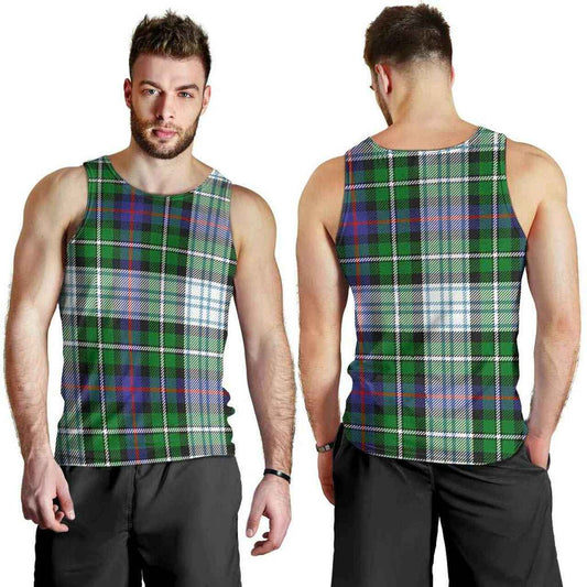 MacKenzie Dress Modern Tartan Plaid Men Tank Top