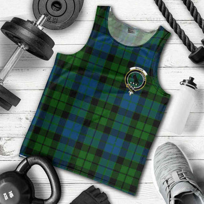 MacKie Tartan Crest Men Tank Top