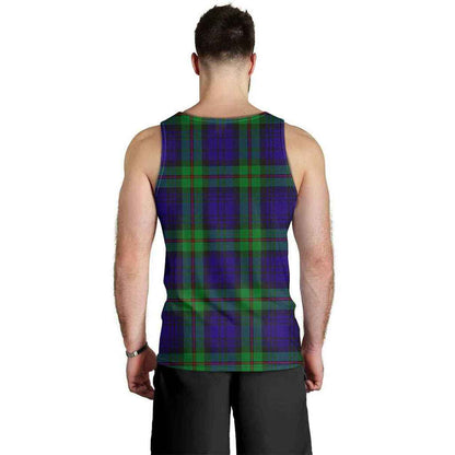 MacKinlay Modern Tartan Plaid Men Tank Top