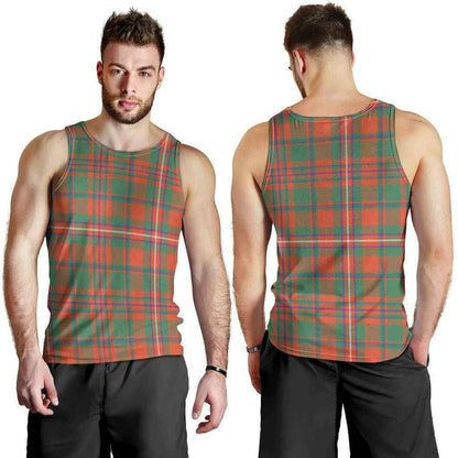 MacKinnon Ancient Tartan Plaid Men Tank Top