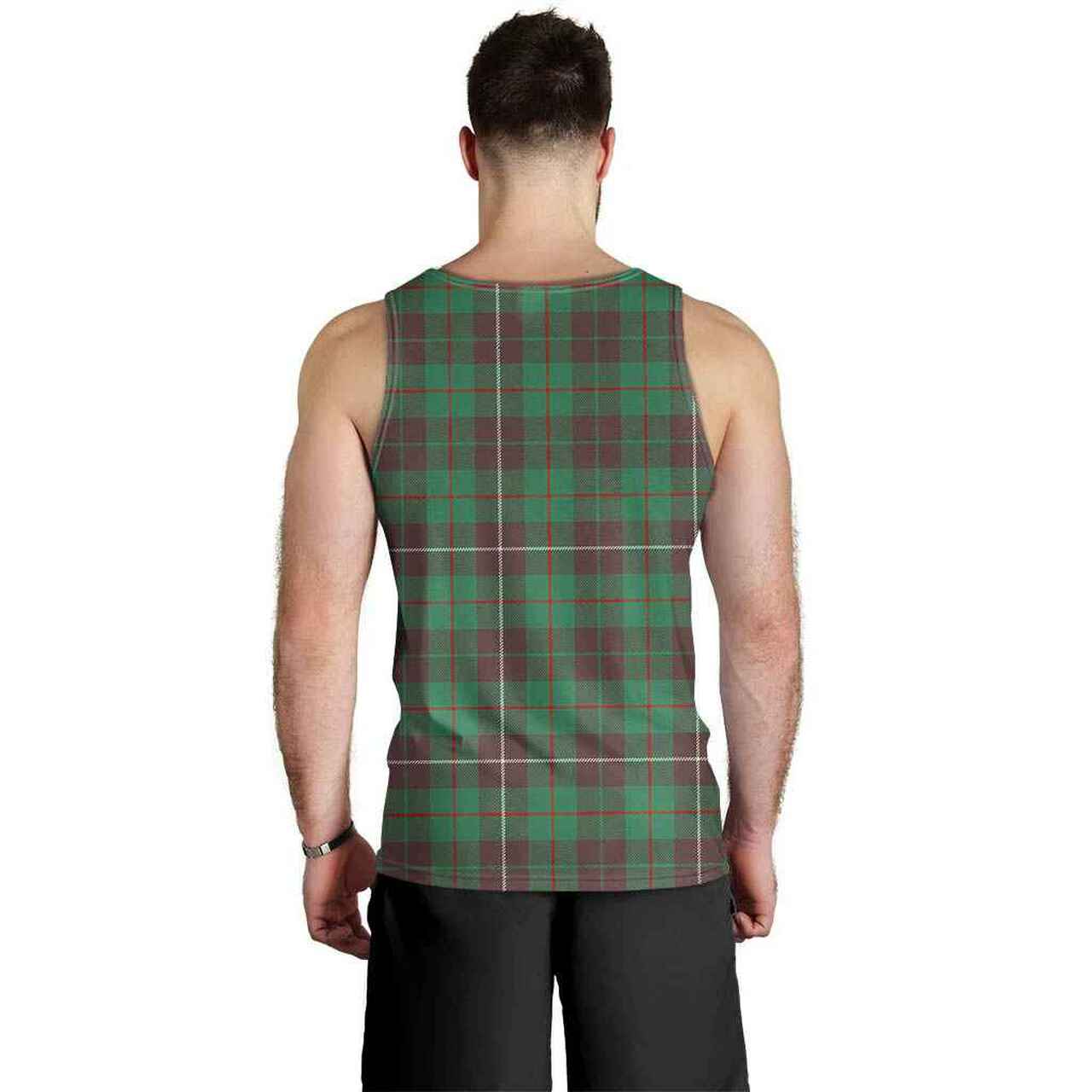 MacKinnon Hunting Ancient Tartan Plaid Men Tank Top