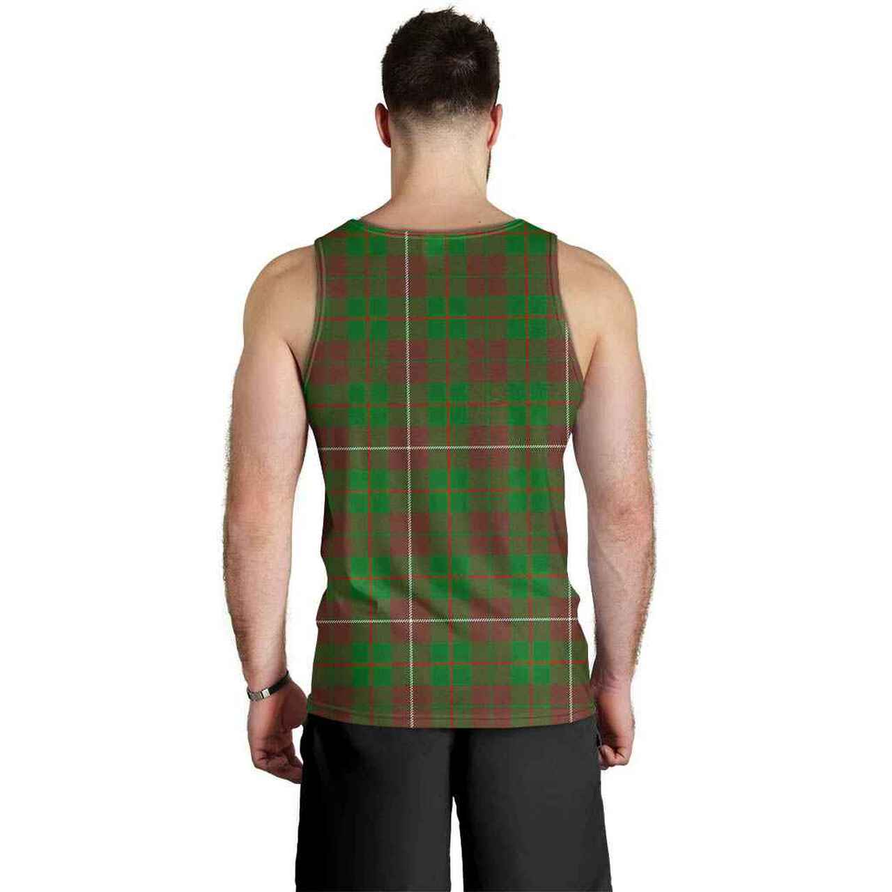 MacKinnon Hunting Modern Tartan Plaid Men Tank Top