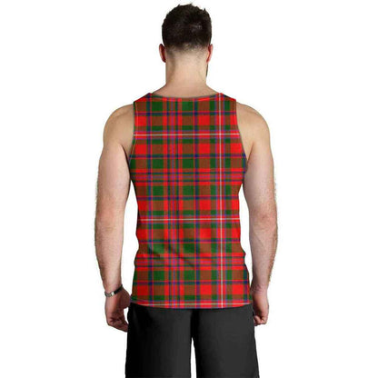 MacKinnon Modern Tartan Plaid Men Tank Top