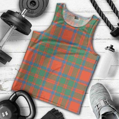 MacKintosh Ancient Tartan Plaid Men Tank Top