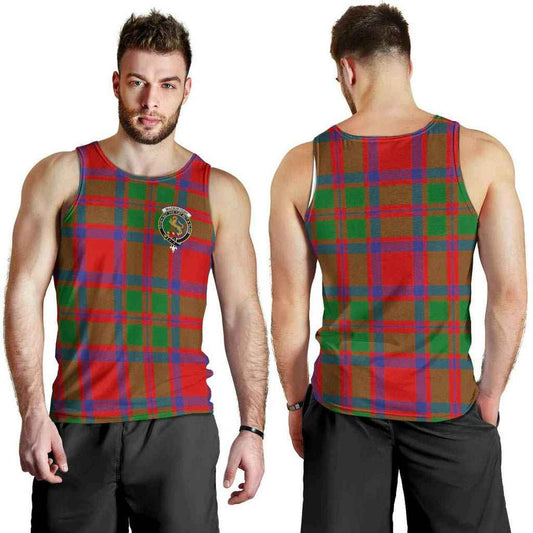 MacKintosh Tartan Crest Men Tank Top